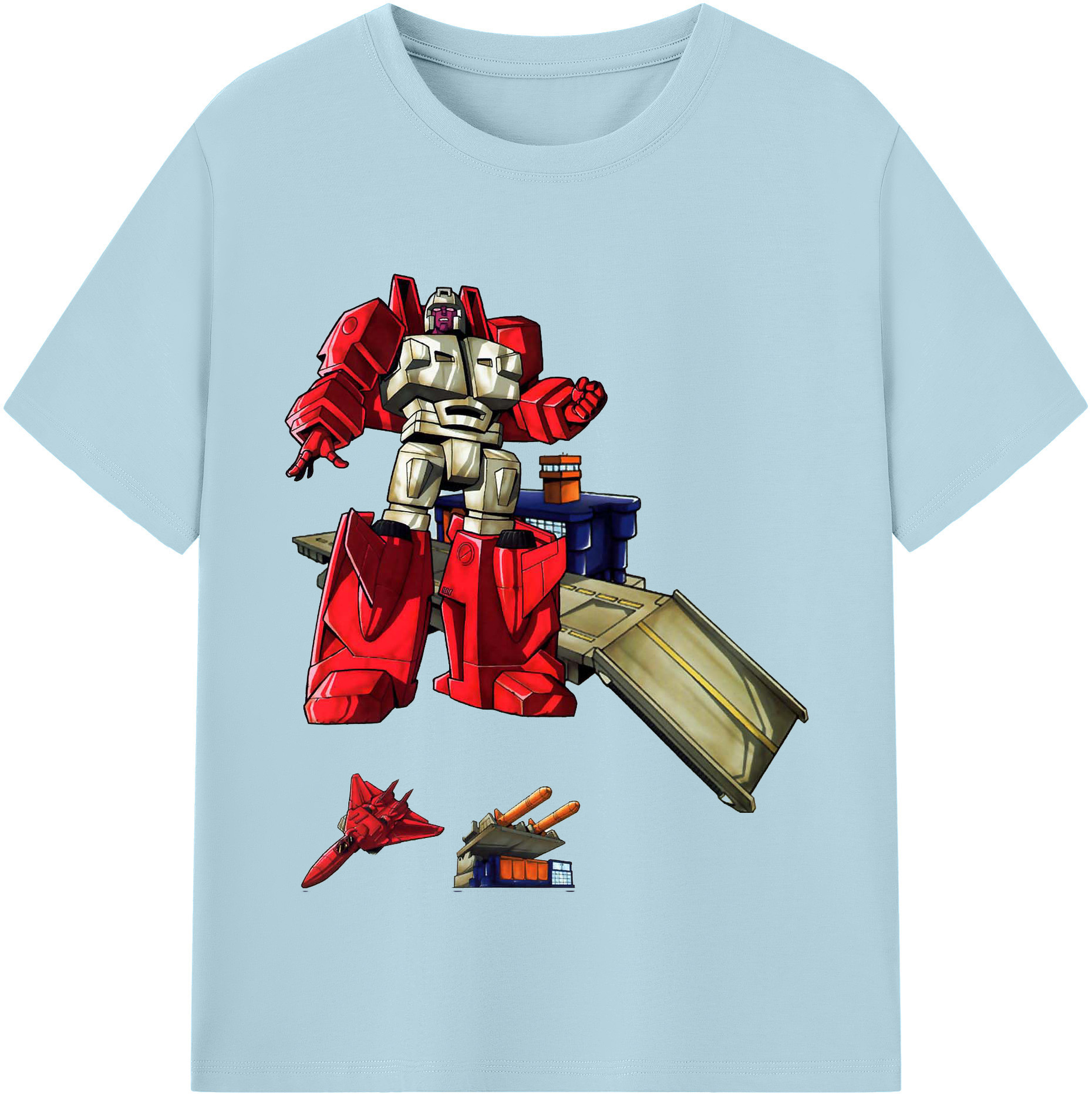 （画像用）  綿100％半袖Tシャツ（フロントプリント）